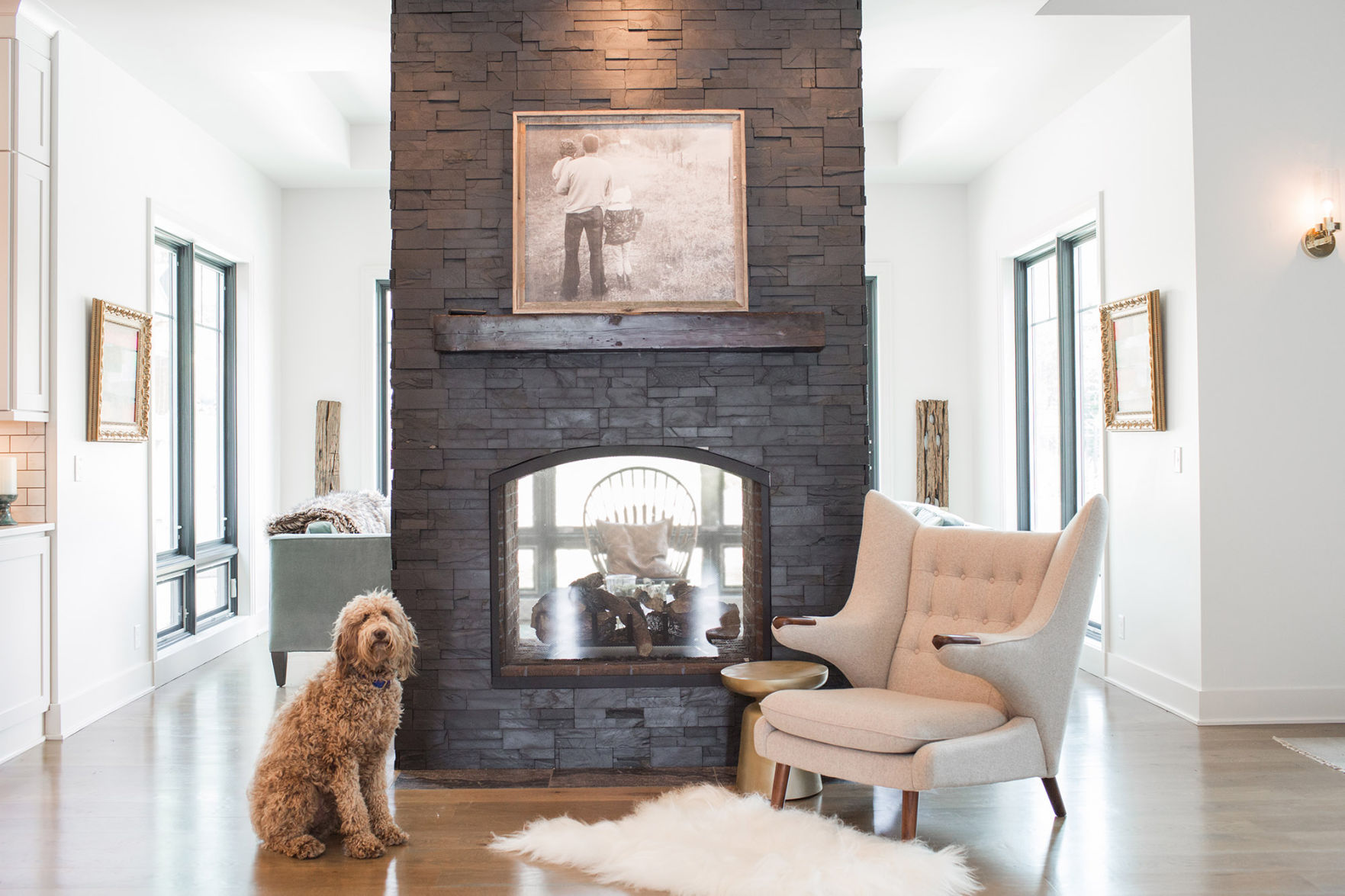 Mid-century meets contemporary design